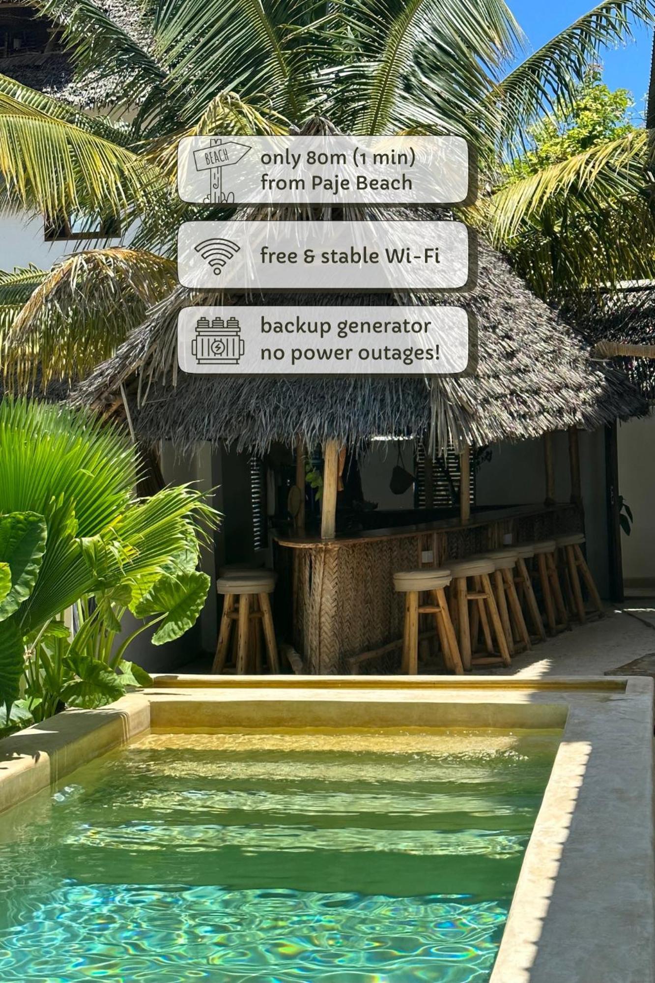 Mlango Paje Villa Boutique Екстериор снимка